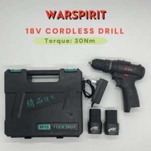 WARSPIRIT 18V CORDLESS DRILL. MODEL: WS18V